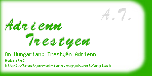 adrienn trestyen business card