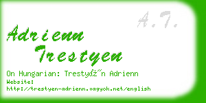 adrienn trestyen business card